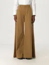 7 For All Mankind Willow Trousers In Brown