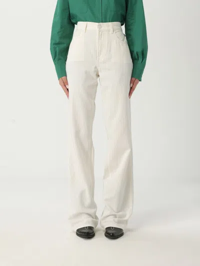 7 For All Mankind Pants  Woman Color White