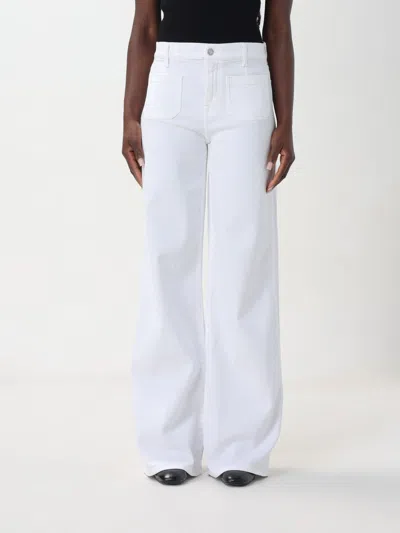 7 For All Mankind Pants  Woman Color White