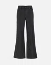 7 For All Mankind Trousers In Black