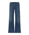 7 For All Mankind Patch Pocket Jeans In Blue