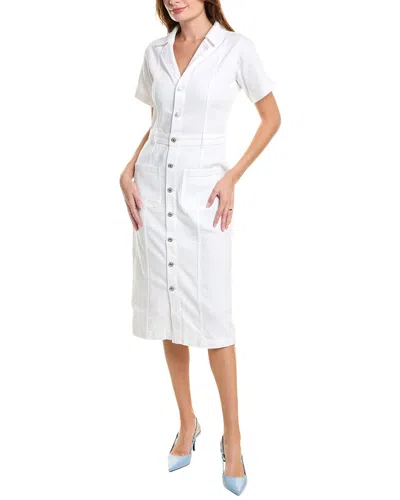 7 FOR ALL MANKIND PATCH POCKET MIDI DRESS
