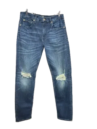 Pre-owned 7 For All Mankind Paxtyn Jeans Blue [7t033052-rrg]