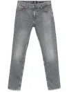 7 For All Mankind Paxtyn Jeans In Grau