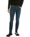 7 For All Mankind Paxtyn Sah Slim Jean In Blue