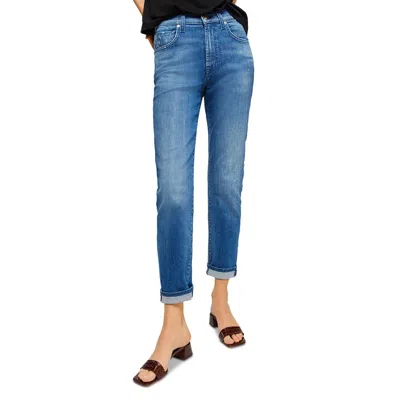 7 For All Mankind Peggi Womens Denim High Rise Skinny Jeans