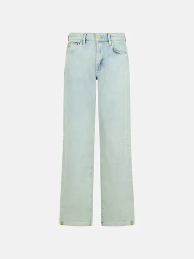 7 For All Mankind 'pepper' Light Blue Denim Jeans