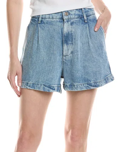 7 For All Mankind Pleated Abyss Short