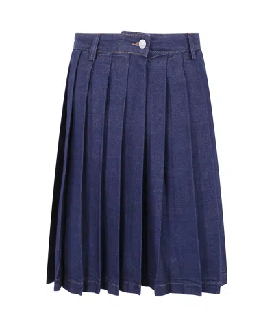 7 FOR ALL MANKIND PLEATED SKIRT