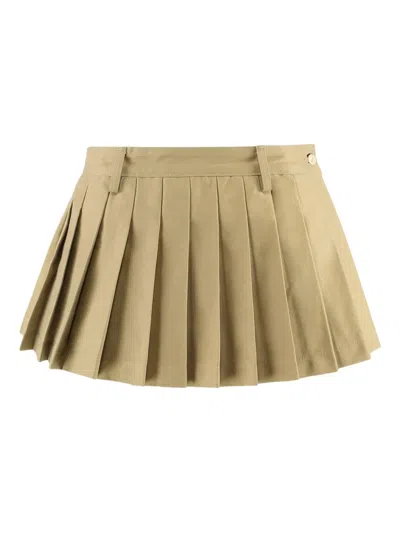 7 FOR ALL MANKIND PLEATED SKIRT