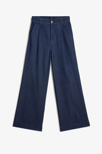 7 FOR ALL MANKIND PLEATED TROUSER HALONA