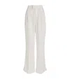 7 FOR ALL MANKIND PLEATED TROUSERS