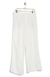 7 For All Mankind Pleated Wide Leg Trousers In Vesper