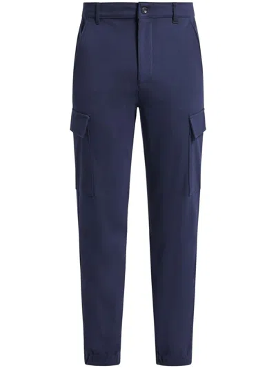 7 For All Mankind Portwest Cargo Trousers In Blue
