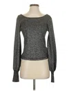 7 For All Mankind Pullover Sweater In Gray