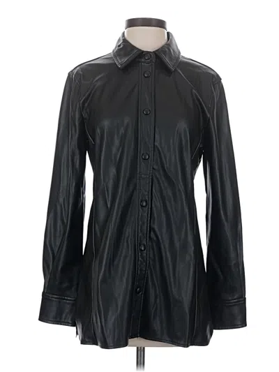 Pre-owned 7 For All Mankind Raincoat In Black
