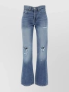 7 FOR ALL MANKIND RAMI FLARED COTTON DENIM TROUSERS
