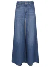 7 For All Mankind Willow Wide Jeans In Blue