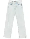 7 For All Mankind Relaxed Fit High-waisted Denim Trousers