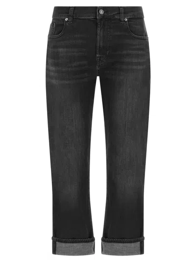 7 For All Mankind 'relaxed Skinny' Jeans In Black