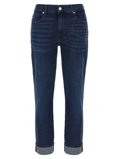 7 For All Mankind Relaxed Skinny' Jeans In Blue