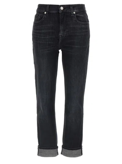 7 For All Mankind 'relaxed Skinny' Jeans In Black
