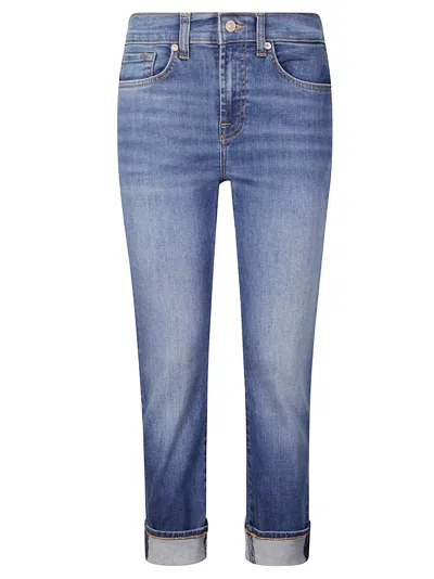 7 For All Mankind Relaxed Skinny Royalty In Blue