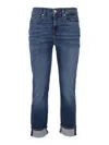 7 For All Mankind Relaxed Skinny Royalty In Blue