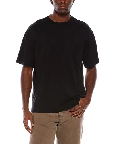 7 For All Mankind Relaxed T-shirt In Black