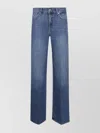 7 For All Mankind Retro Chic Wide Leg Trousers In Multi