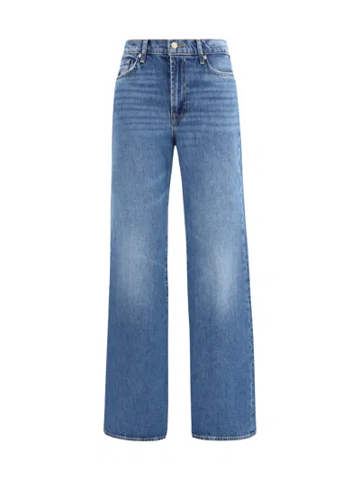 7 For All Mankind Retro Flare Jeans In Blue