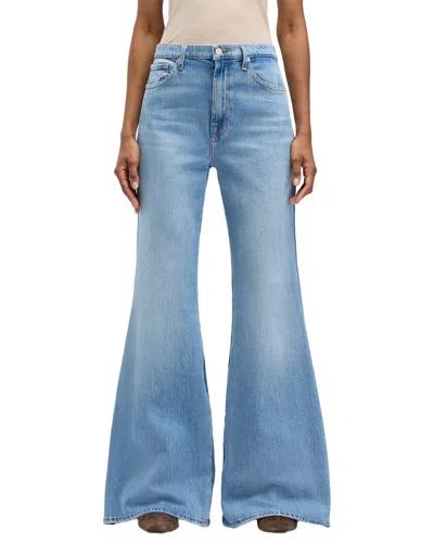 7 For All Mankind Retro Joker Flare Leg Jean In Multi