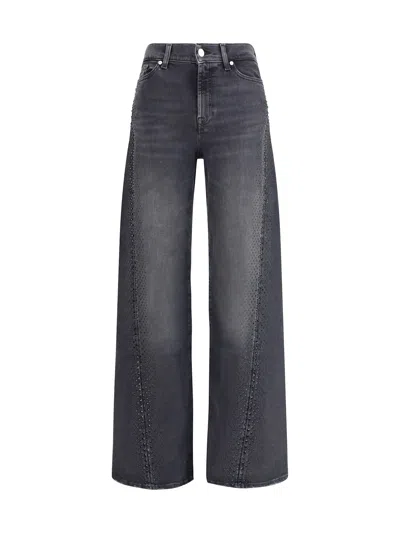 7 FOR ALL MANKIND RHINESTONE JEANS
