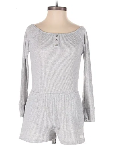 Pre-owned 7 For All Mankind Romper In Gray