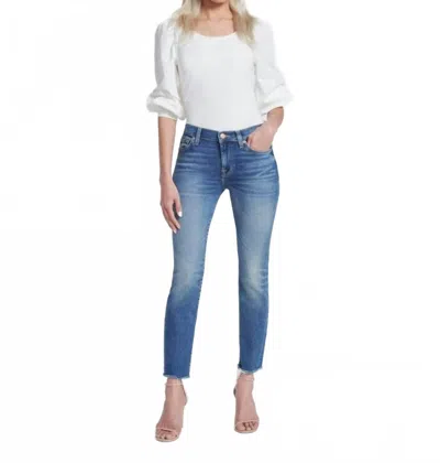 7 For All Mankind Roxanne Ankle Jean In Blue