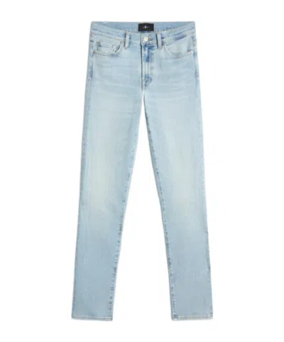 7 For All Mankind Roxanne Fancy In Blue