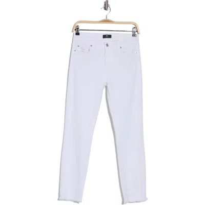 7 For All Mankind Roxanne High Waist Ankle Skinny Jeans In Whtfashion