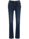 7 For All Mankind Stretch Denim Roxanne Jeans In Blue