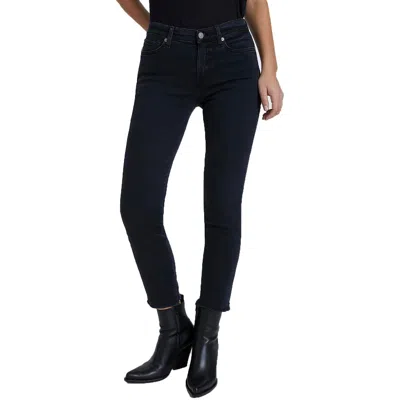 7 For All Mankind Roxanne Womens Raw Hem Denim Cigarette Jeans