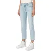7 For All Mankind Roxanne Womens Skinny Light Wash Ankle Jeans