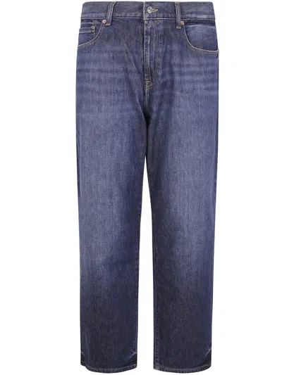 7 For All Mankind Ryan Roadmap Wide Denim In Blue