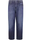 7 For All Mankind Ryan Roadmap Wide Denim In Dark Denim