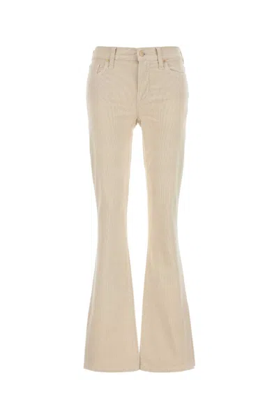7 FOR ALL MANKIND SAND STRETCH CORDUROY PANT