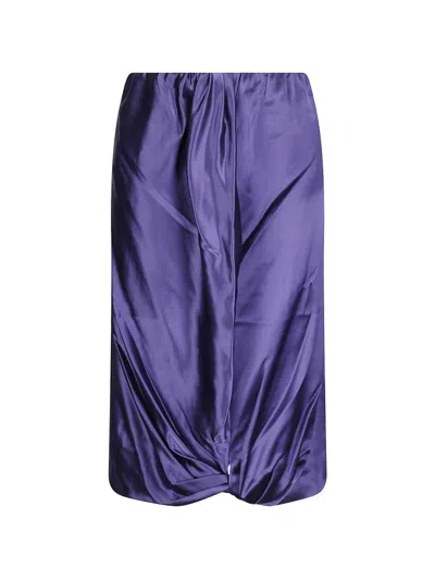 7 For All Mankind Satin-finish Draped Dress In Animal Print