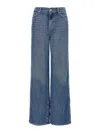 7 For All Mankind Blue Scout Dream On Jeans In Blue