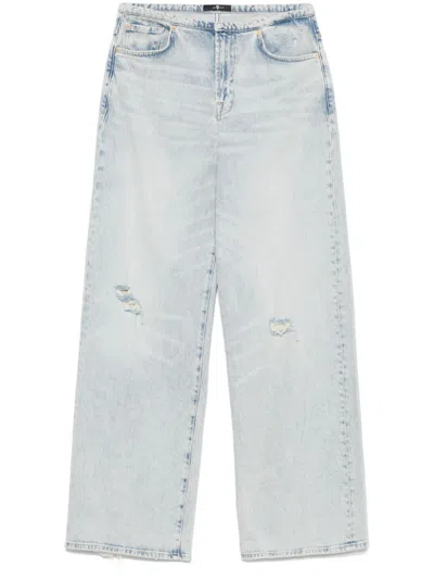 7 For All Mankind Scout Jeans In Blue