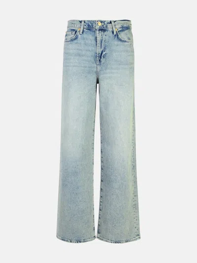 7 For All Mankind 'scout' Light Blue Cotton Jeans