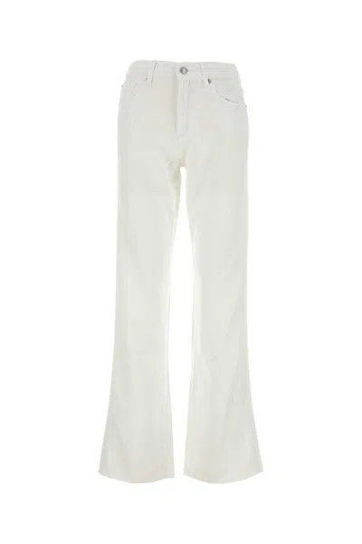 7 For All Mankind Seven For All Mankind Jeans In White