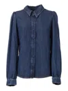 7 For All Mankind Shirt In Blue
