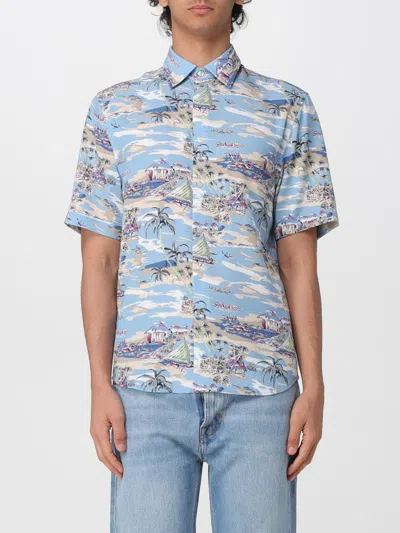 7 For All Mankind シャツ  メンズ カラー マルチカラー In Blue